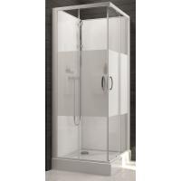 Cabine de douche carrée à portes coulissantes Izibox 2